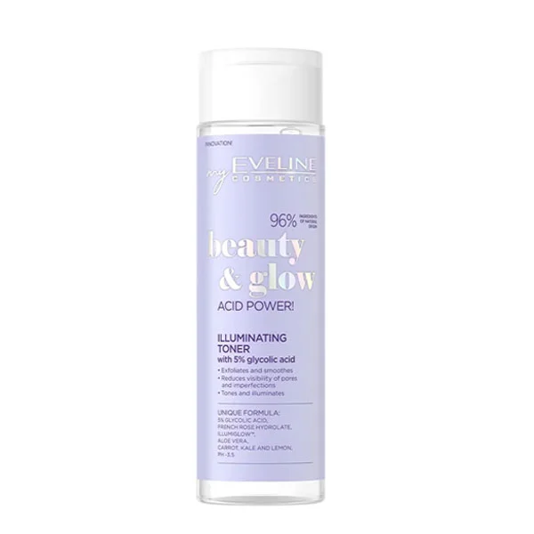 Eveline-Beauty-GlowIlluminating-toner-with-5-glycolic-acid