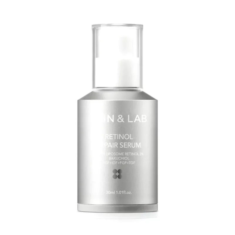 skin and lab retinol serum