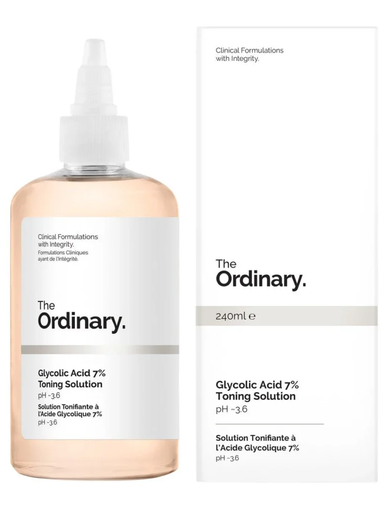 ordinary exfoliating toner 7%