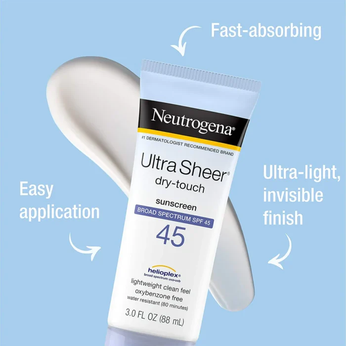 neutrogena ultra sheer sunblock