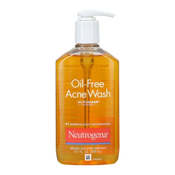 oil free neutrogena acne wash