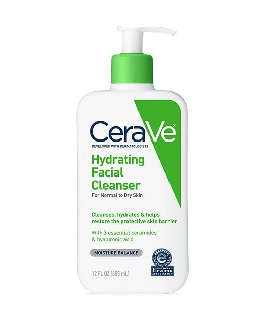 cerave hydrating facewash for dry skin