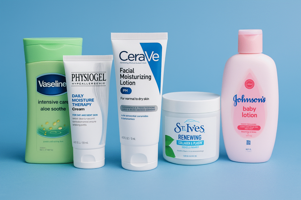 best moisturizers in pakistan: collection