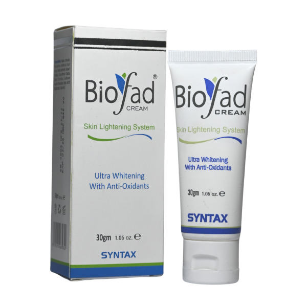 biofad whitening cream skin lightening system