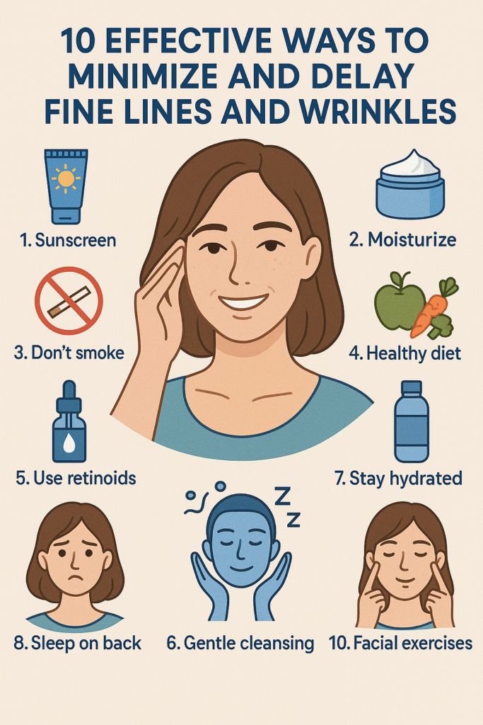 ways to minimize wrinkles