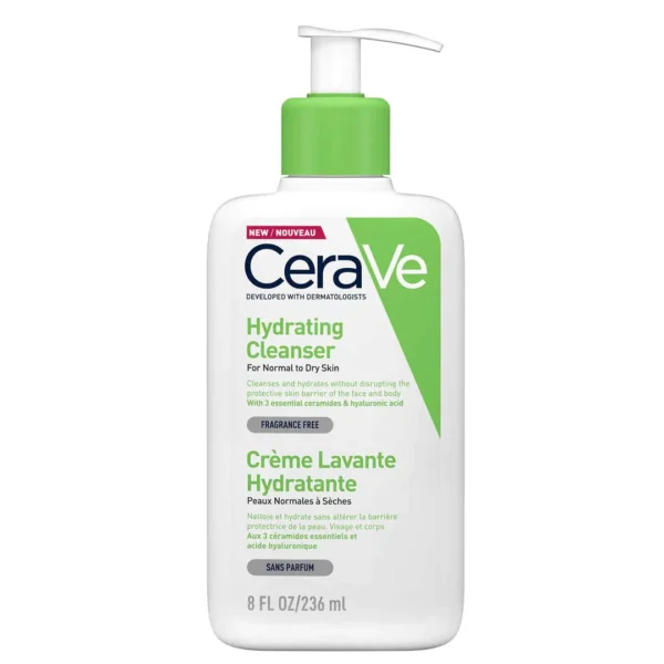 CeraVe-HydratingCleanser-for normal dry skin