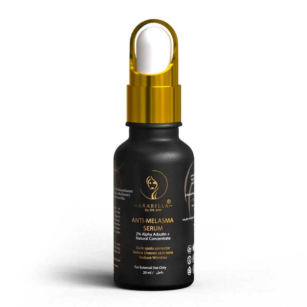 arabella alpha arbutin serum bottle