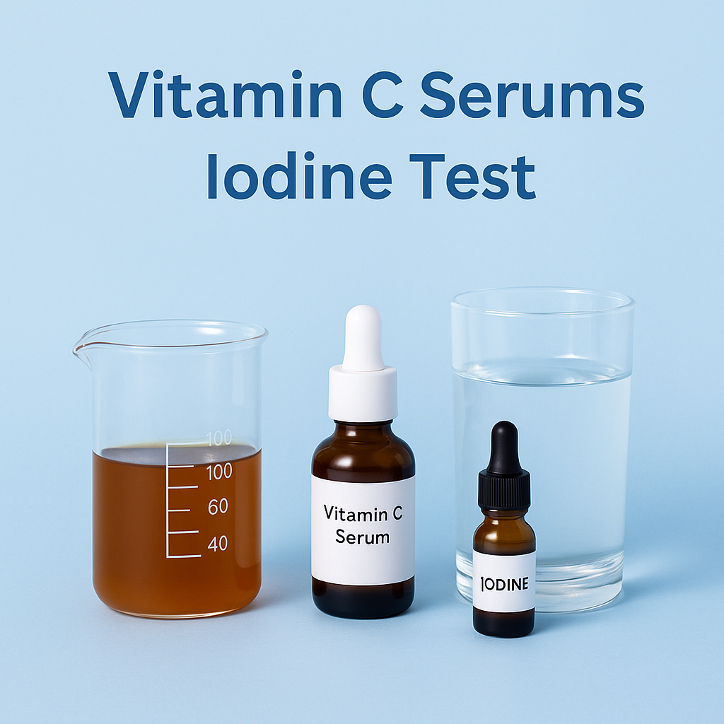 iodine test for vitamin c serum at home